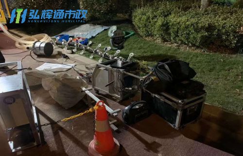 苏州姑苏区管道修复现场